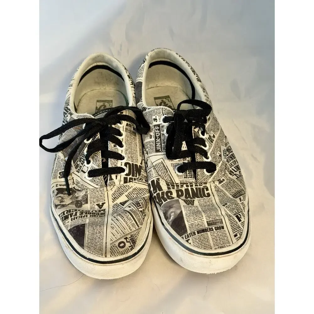 Mens Size 9 - Vans X Harry Potter - Daily Prophet Newspaper Comfycush Era